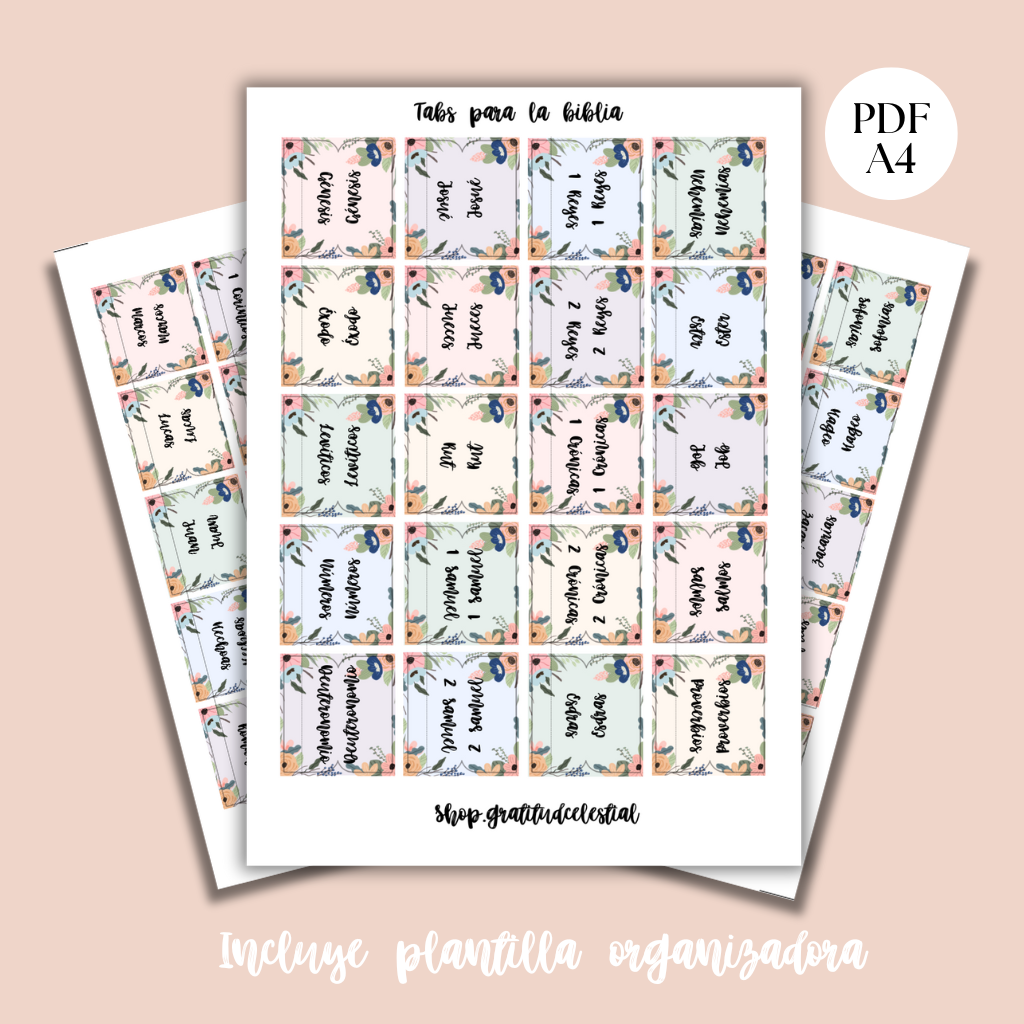 Tabs para biblia  digital (pdf)  #4