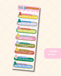 Stickers  6x18
