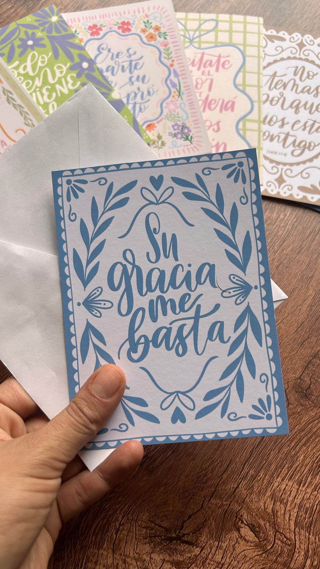Tarjetas para bendecir