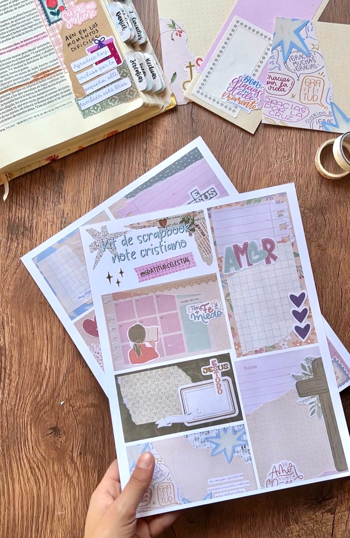 Kit scrapbook note