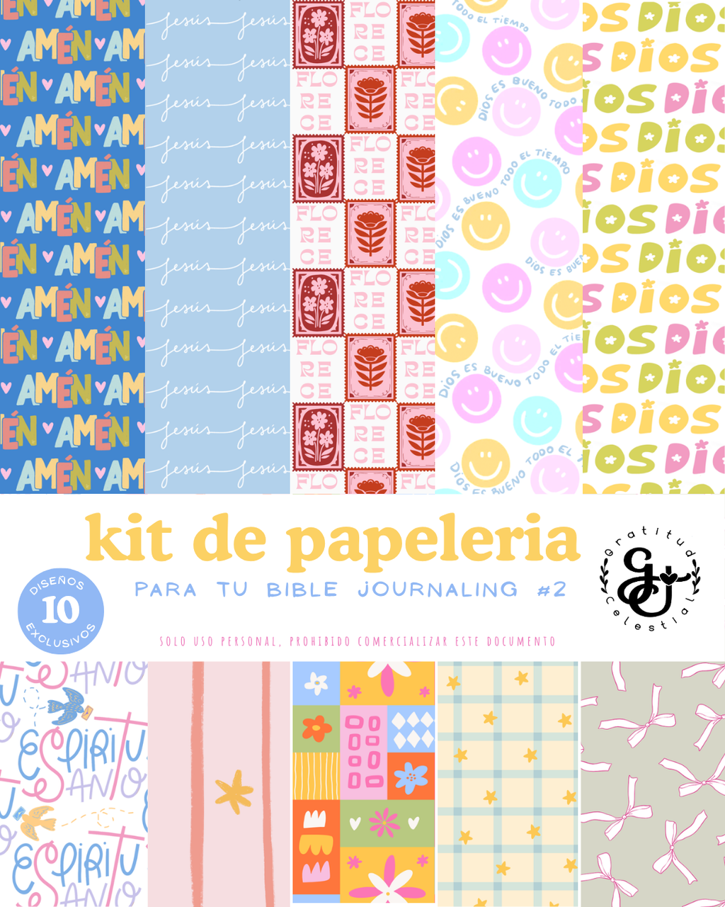 Kit de papeleria digital A5